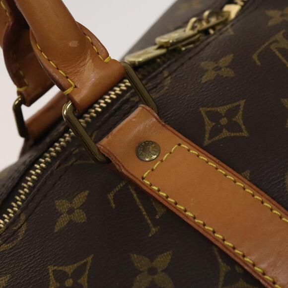 LOUIS VUITTON Monogram Keepall 55 Boston Bag M41424 - Picture 10 of 16